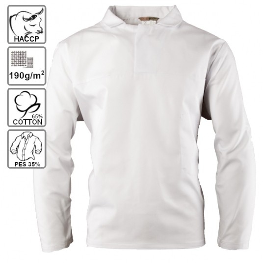 Bluza wkładana p/gł. BRIXTON WHITE -zdjęcie numer 1
