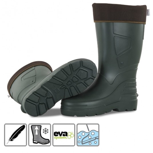 Buty wysokie EVA, męskie zielony ANGLER -zdjęcie numer 1