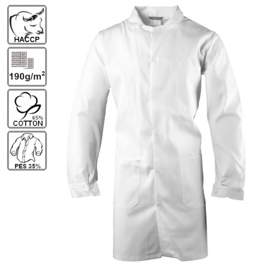Fartuch męski standard BRIXTON WHITE -zdjęcie numer 1