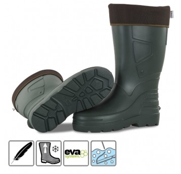 Buty wysokie EVA, męskie zielony ANGLER