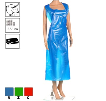 Fartuch foliowy PE 900x1500x 35 µm a'60