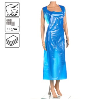 Fartuch foliowy składanka 35g. 90x140 a'50