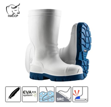 Kalosze białe SICURO S4 SRC