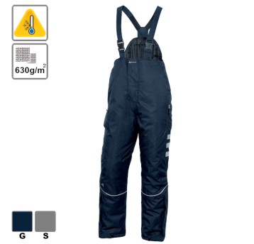 Ogrodniczki ocieplane granat ICEBERG