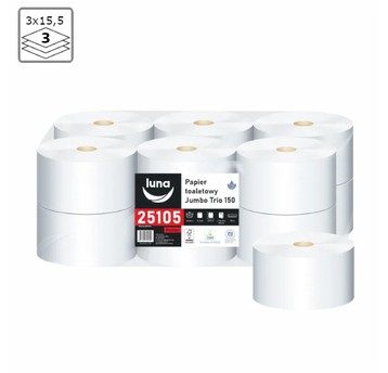 Papier 3W toaletowy JUMBO celuloza a'12