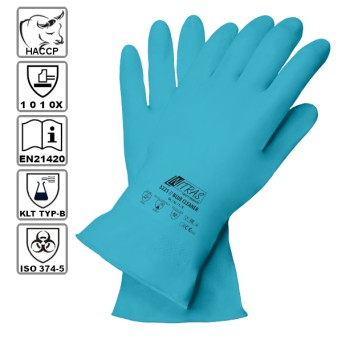 Rękawice ochronne CLEANER BLUE 3221