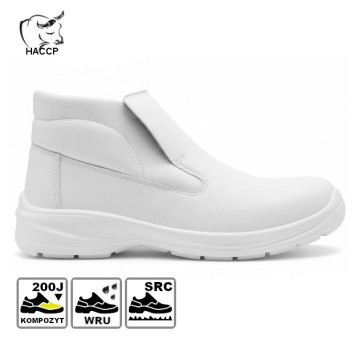 Trzewiki białe męskie 909/3F/P-928 SRC